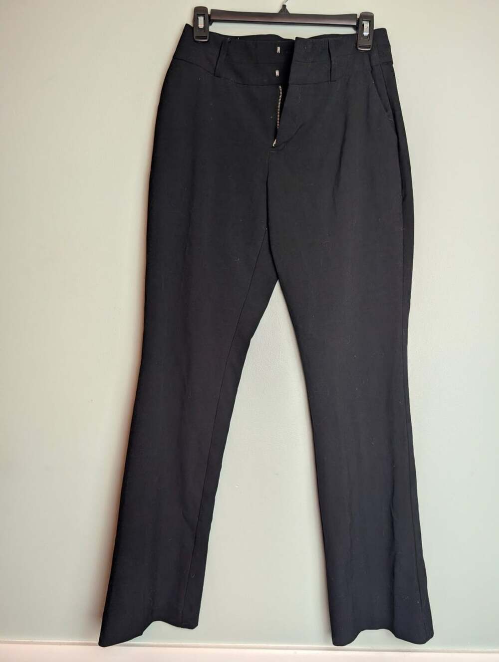 Oldmoneyaesthetic Tailored Maurices Black Dress Pants Career Trousers